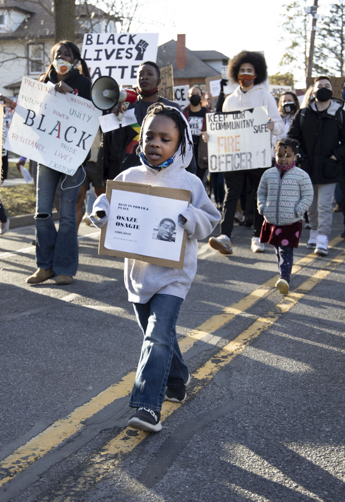 3/20 Protest: Two Years Too Late, Caleb Williams-Baxley